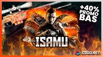 ISAMU Case on csgo.net (mycsgo)! CSGO.NET PROMO CODE +40% "BAS"! NEW PROMO CSGONET! PROFIT