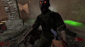 First room of zombie ausenposten - Call of Duty World at War Custom Zombies