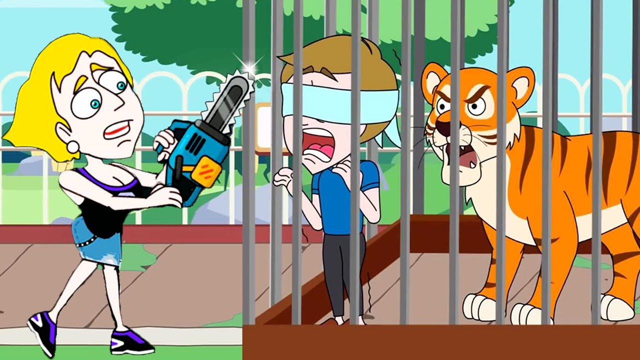 Save The Girl! - Lion Studios - Noob Vs Pro - All New Levels #02 Solution