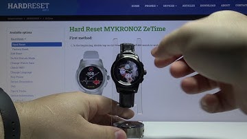 How to Enable Airplane Mode in MYKRONOZ ZeTime – No Network Access
