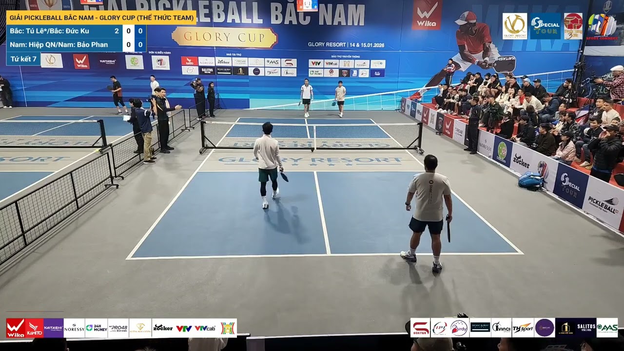 GIẢI PICKLEBALL BẮC NAM - GLORY CUP (THỂ THỨC TEAM)V1-B1-#14