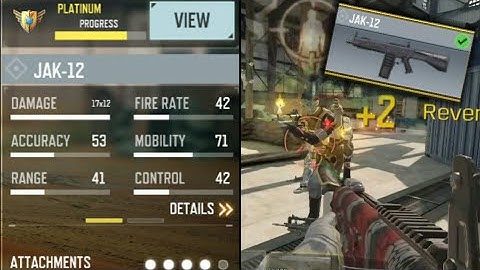JAK-12 Aggresive play / Call of duty mobile