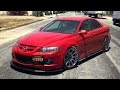 Mazda speed 6 burnouts, sound, anti-lag 2018  compilation