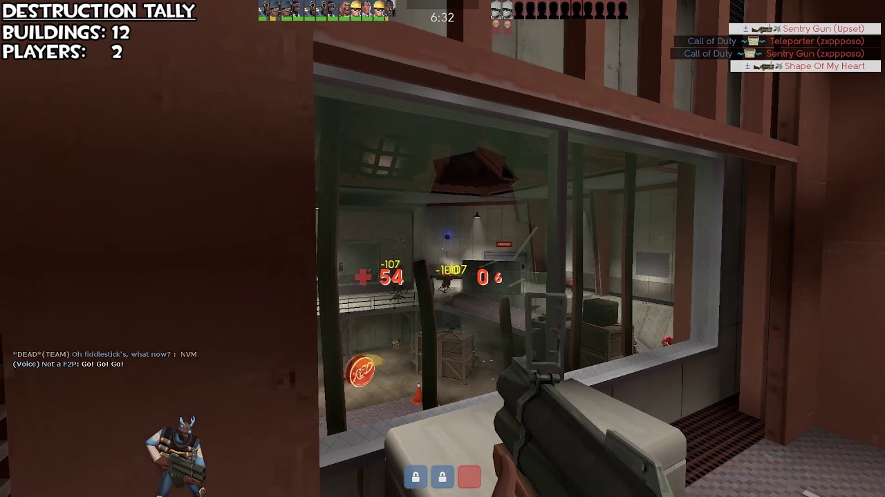 [tf2] Glass Crack Abuse in Mercenary Park