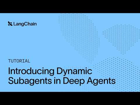 Thumbnail for Dynamic Subagents: How to Run Parallel Agents Reliably in Deep Agents