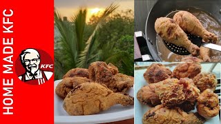 KFC Style Fried Chicken Recipe | How To Make Crispy Spicy Fried Chicken/Homemade KFC Chicken Recipe