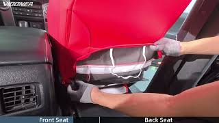 Installation Guide丨VYDONEA Car Seat Covers for Toyota 4Runner 2011-2024 5-Seat