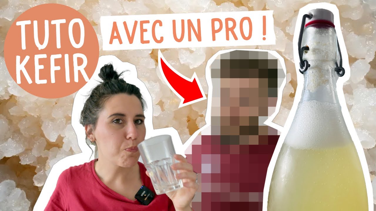 COMMENT FAIRE DU KÉFIR GRATUIT & ILLIMITÉ ?🍹 recette, erreurs, s