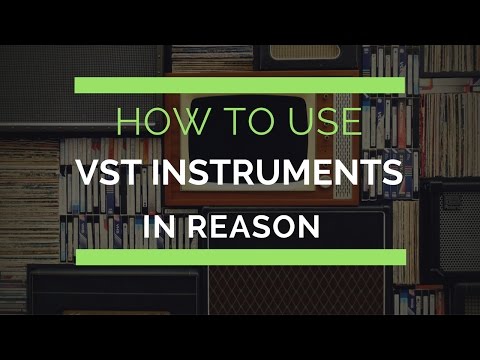 How to Use VST in Reason, Including Massive, Monark and other Kontakt Player Instruments