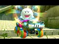 SUPER MARIO KART 8 DX - PAULINE VS PLAMT PIRANHA VS BABY LUIGI KING BOO VS KAMEK VS WARIO VS YOSHI