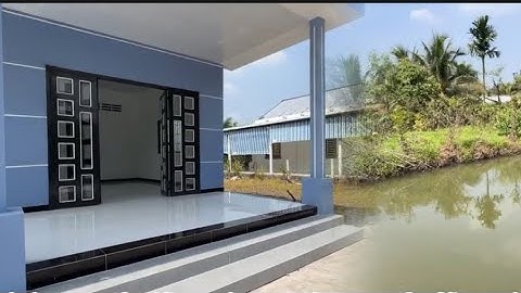 T.2511 (đã bán) ngôi nhà vườn miền Tây có 300m2 thổ cư phía sau có ao cá cực đẹp đường xe ôtô đến