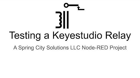 Testing a Keyestudio Relay