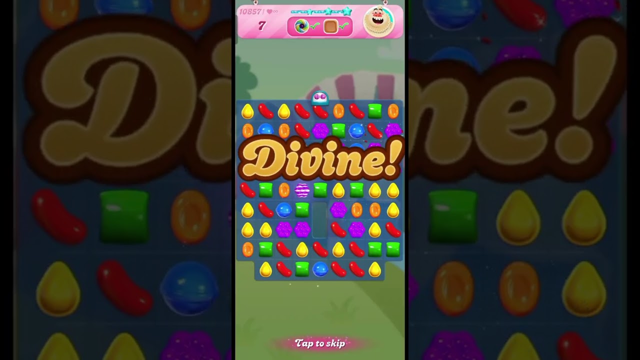 Candy crush saga level 10857 & 10858 | Candy 