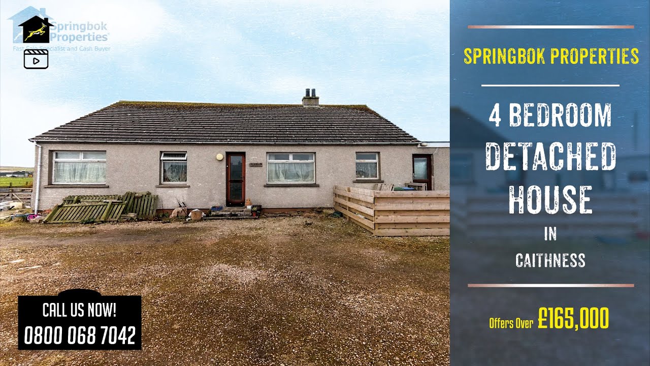 Property For Sale in Caithness St Clairs, John o'Groats Springbok