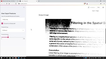 Streamlit - Demo with OpenCV Python