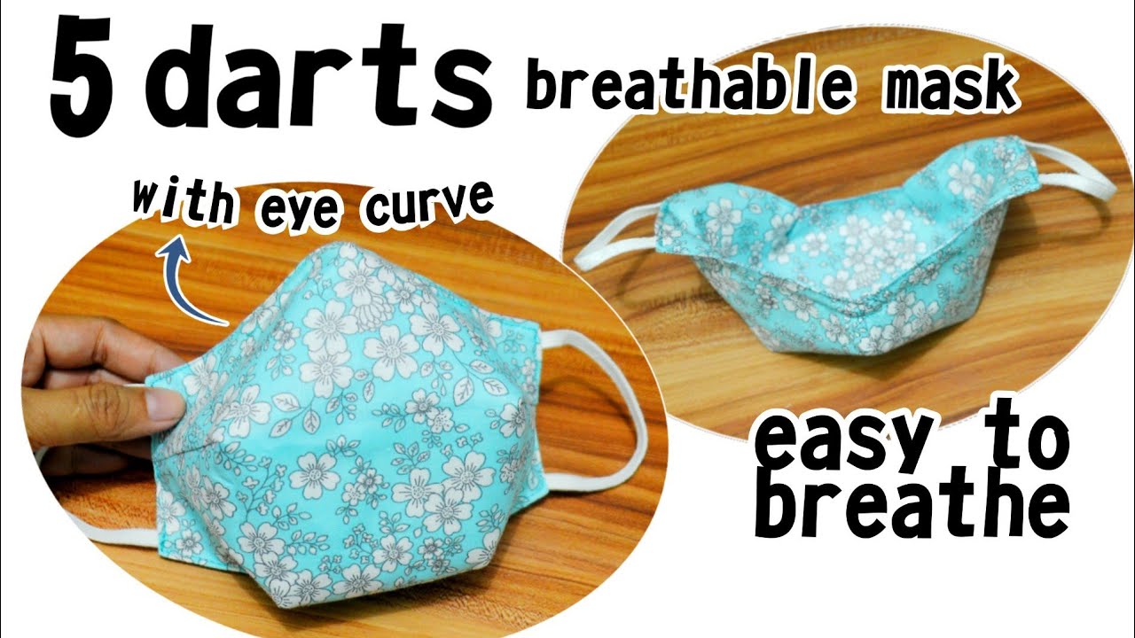5 Darts New Breathable Mask More Comfortable YouTube