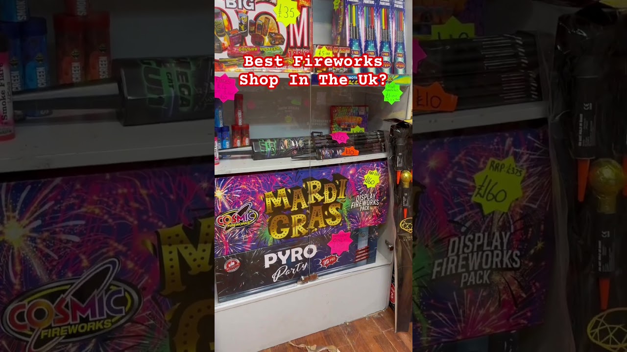 Best Fireworks Shop In The Uk? Bonfire Night 2025 Sorted. Rockets, Compounds, Selections 