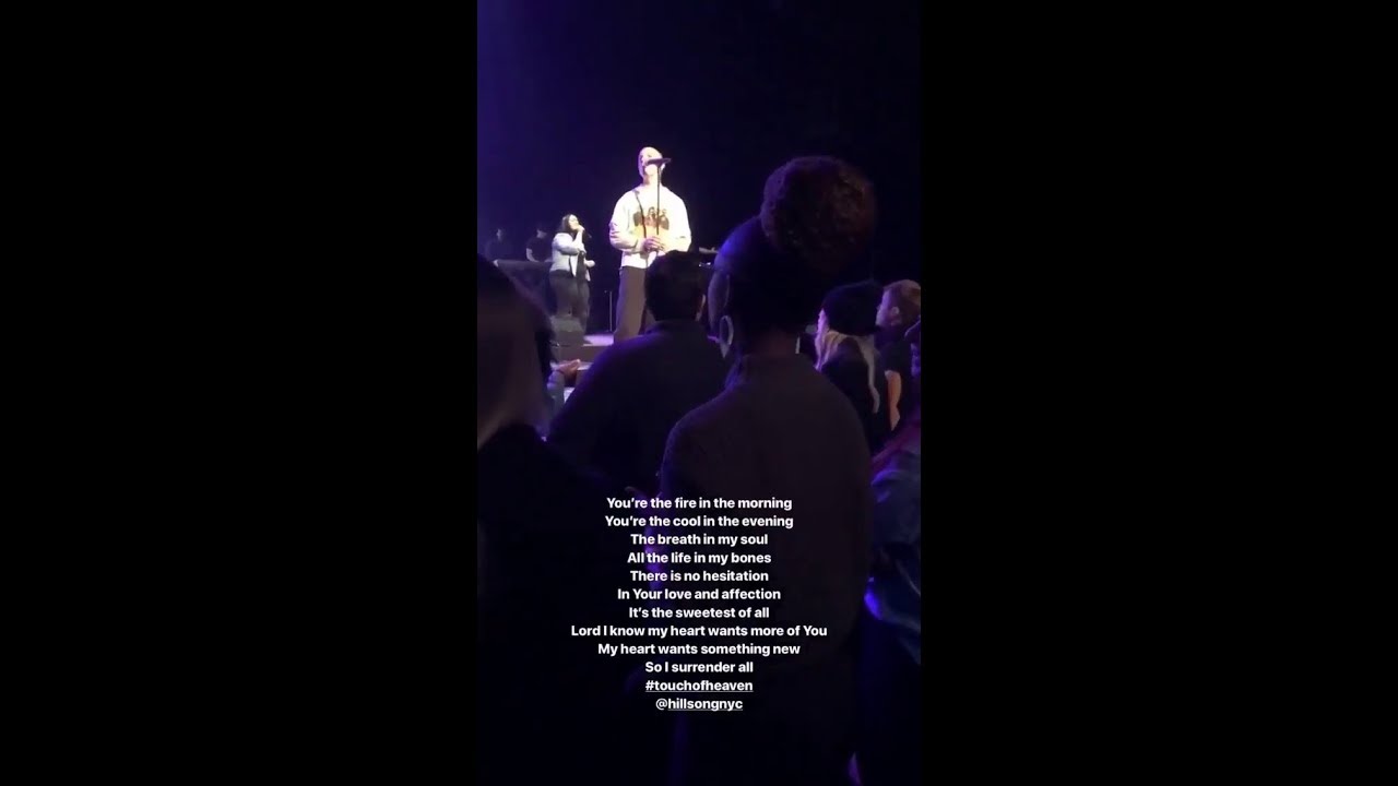 Justin & Hailey Bieber at Hillsong Church in New York February 10