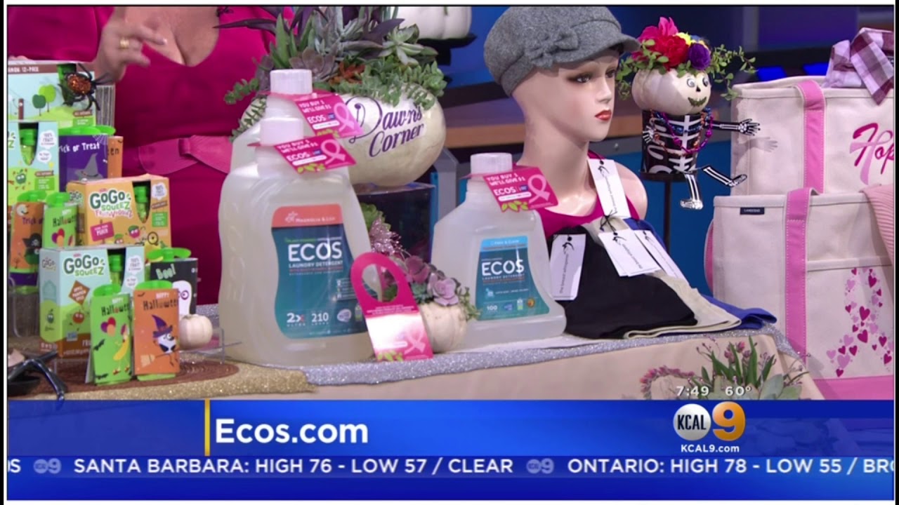 ECOS Laundry Detergent on CBS Los Angeles with Dawn McCarthy