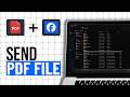How To Send Pdf File In Messenger (Step By Step)