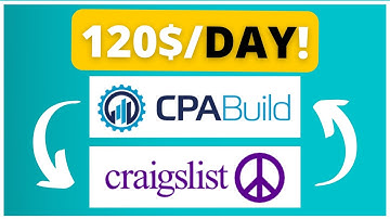 CPABUILD & CRAIGSLIST Method: New CPABUILD Method / CPA MARKETING For Beginners !!