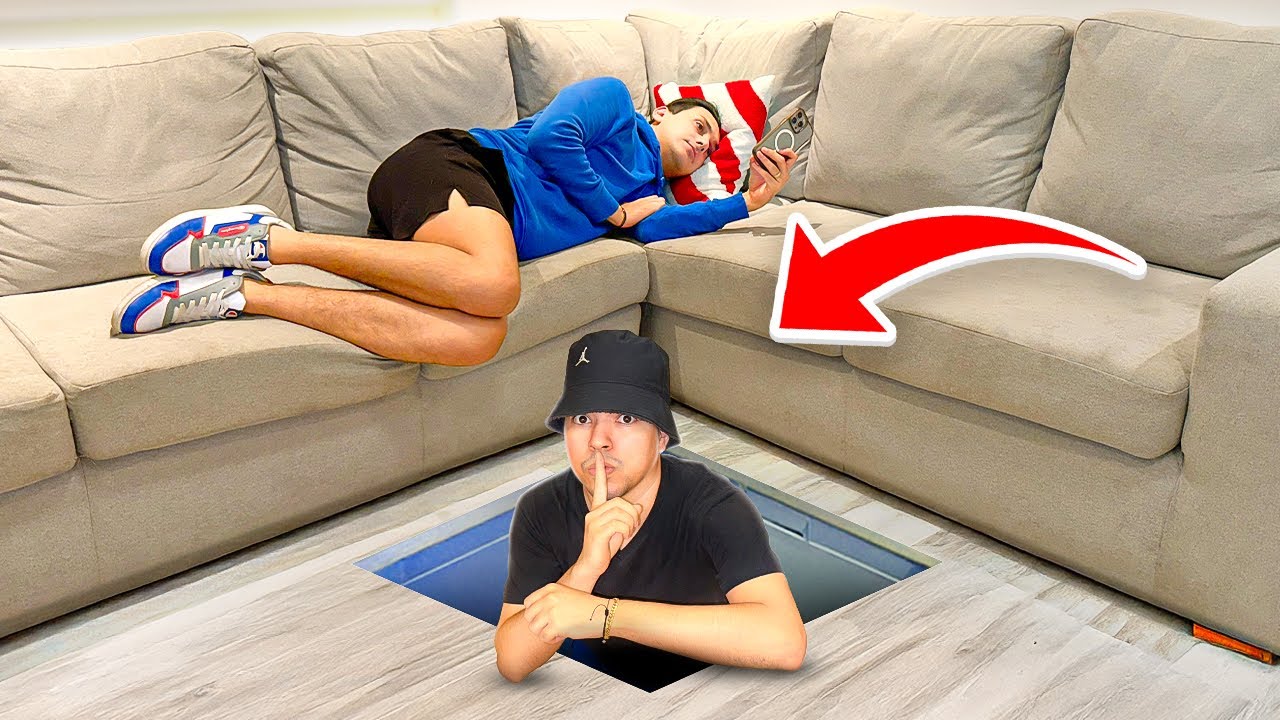 PASÉ UNA NOCHE EN CASA DE JOSUE07 SIN QUE SE DIERA CUENTA Y LO ENCONTRÉ HACIENDO ESTO...😱