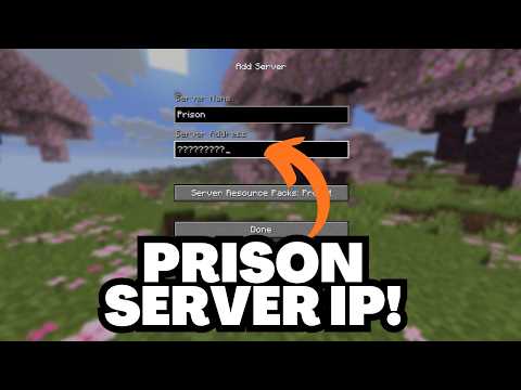 IP-адрес тюремного сервера Minecraft 26.1.2