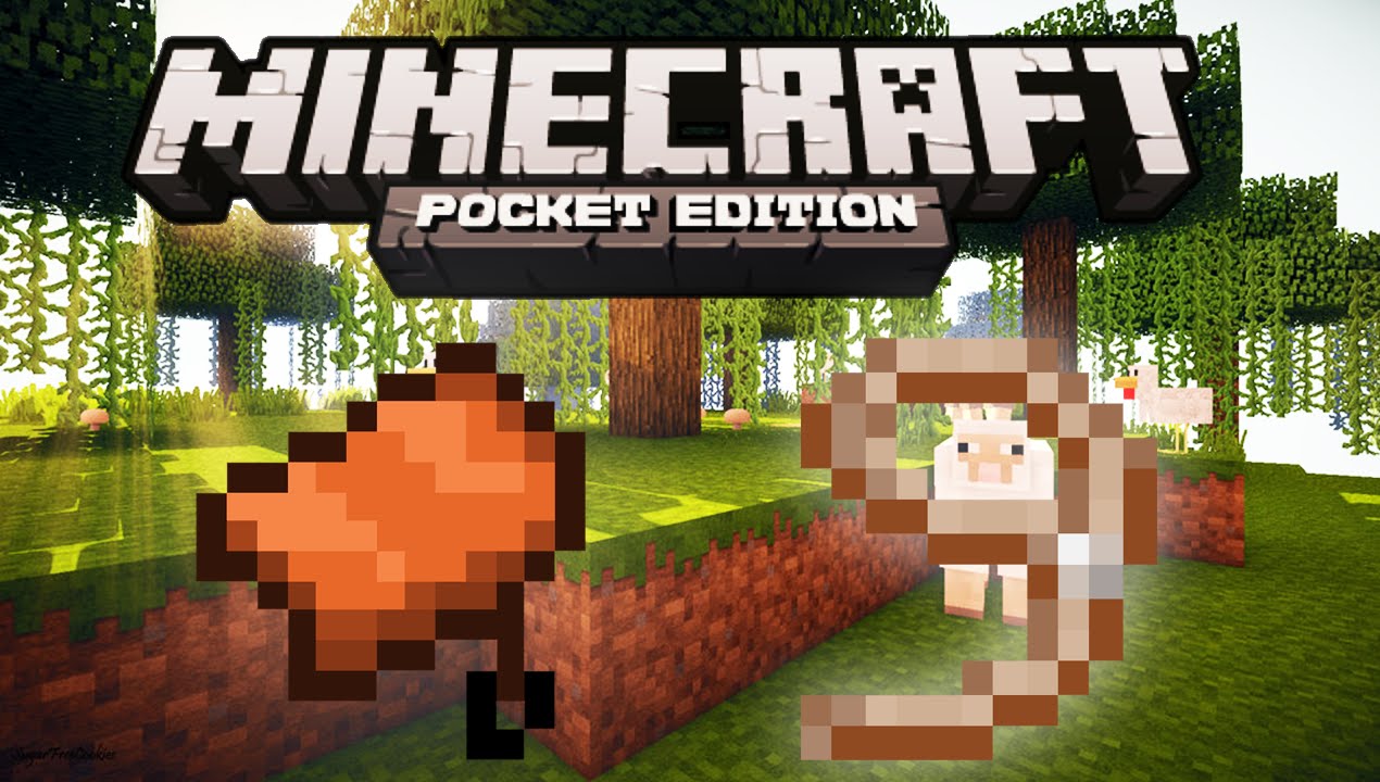 Minecraft Pe Saddle And Lead Mod Minecraft Pe 0 10 0 0 10 4 Youtube