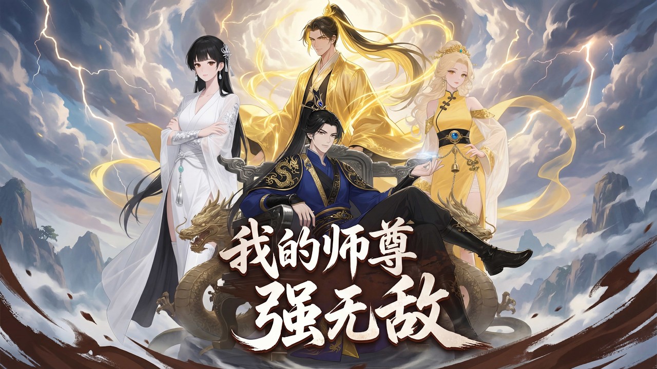 【💥最新動漫】【我的师尊强无敌】開了無敵掛怎麼輸？我站著不動讓四大聖主打了三天三夜，他們累到吐血倒地，我連髮型都沒亂！#multisub