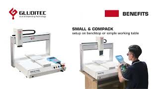 GLUDITEC Desktop Dispensing Robot Introduction