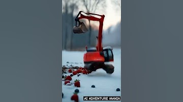 Mind-Blowing Robotic Transformation! 🚜 Future Tech Unveiled #aishorts #jcbvideo #trending #excavator