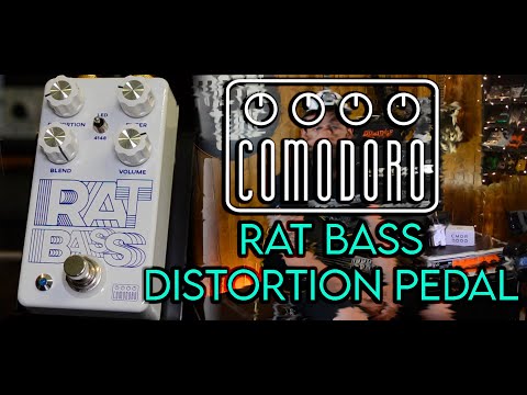 Comodoro Rat Bass Distortion pedal. EL RAT PERFECTO