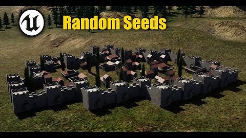 Unreal Engine Using Random Seeds