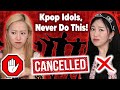 Things You Should NEVER DO As a KPOP IDOL! ft itsjinakim