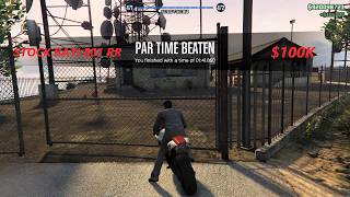 GTA 5 Online Time Trial With Stock Bati 801 RR (Fort Zancudo)