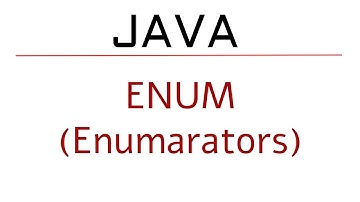 Java Enum (Enumarator)