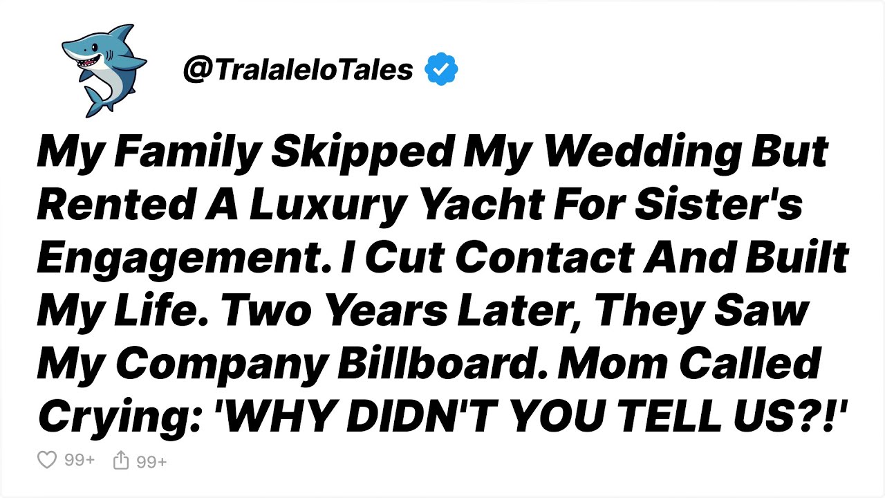 Family Skipped My Wedding For A Luxury Yacht For Sister's Engagement. I Cut Contact - Reddit Stories