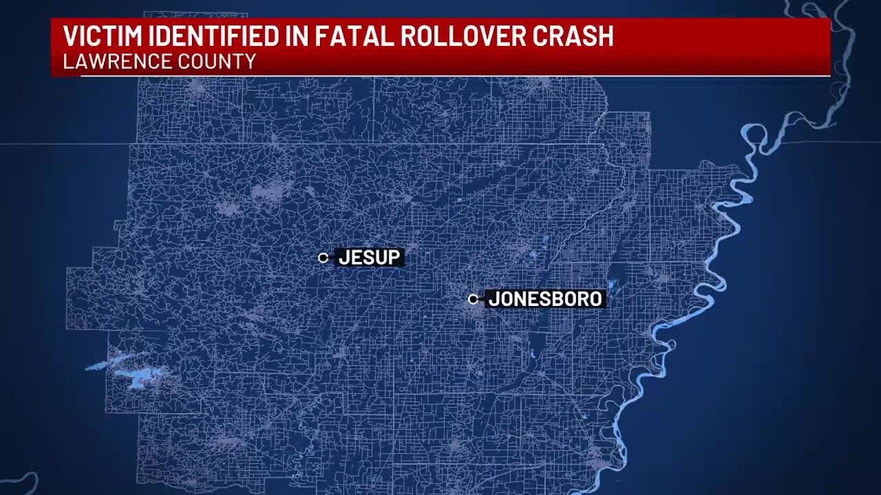 Victim identified in fatal rollover crash in Lawrence County - YouTube