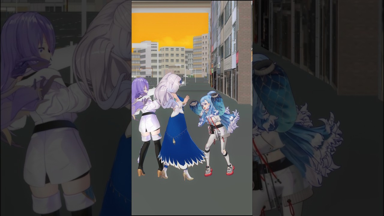 【やりすぎ注意】お姉さんの注目を集める方法👀 #hololive #ホロライブ #絶叫 #そうはならんやろ