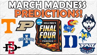 Filling Out Joe Lunardi’s BRACKETOLOGY! Full MARCH MADNESS PREDICTIONS!
