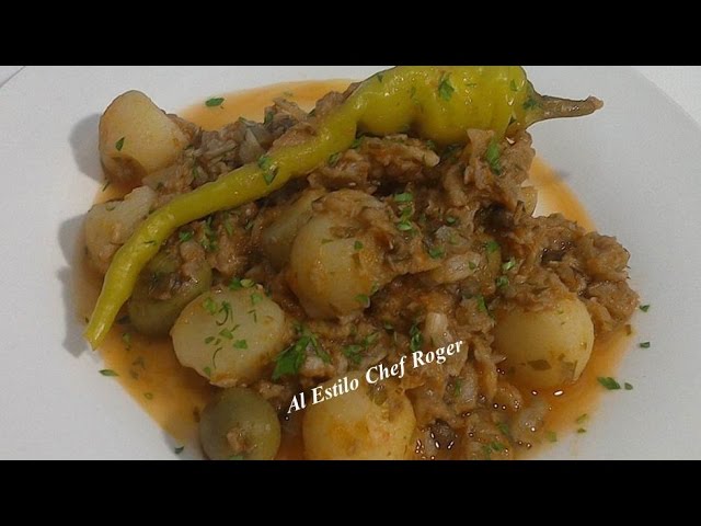 receta de BACALAO NORUEGO, Bacalao con papas, Receta #367 | Chef Roger Oficial