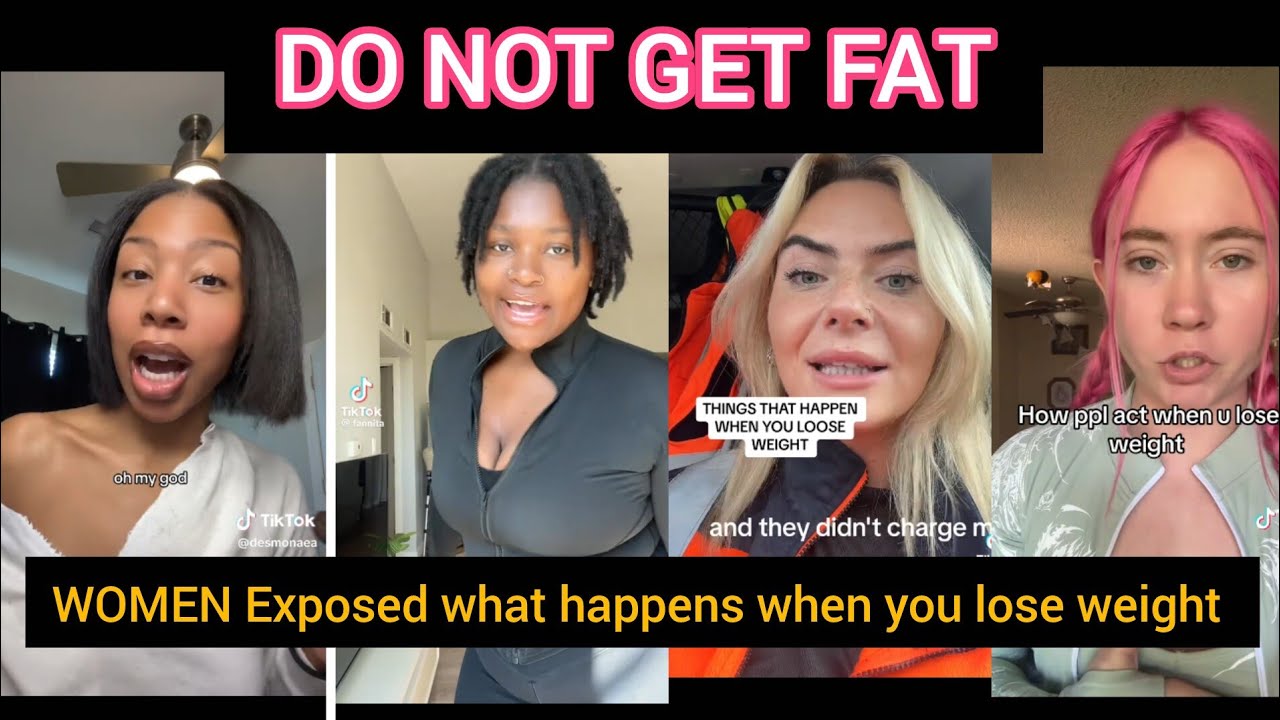 Бывшие толстые женщины рассказывают, что происходит, когда вы теряете вес 😳