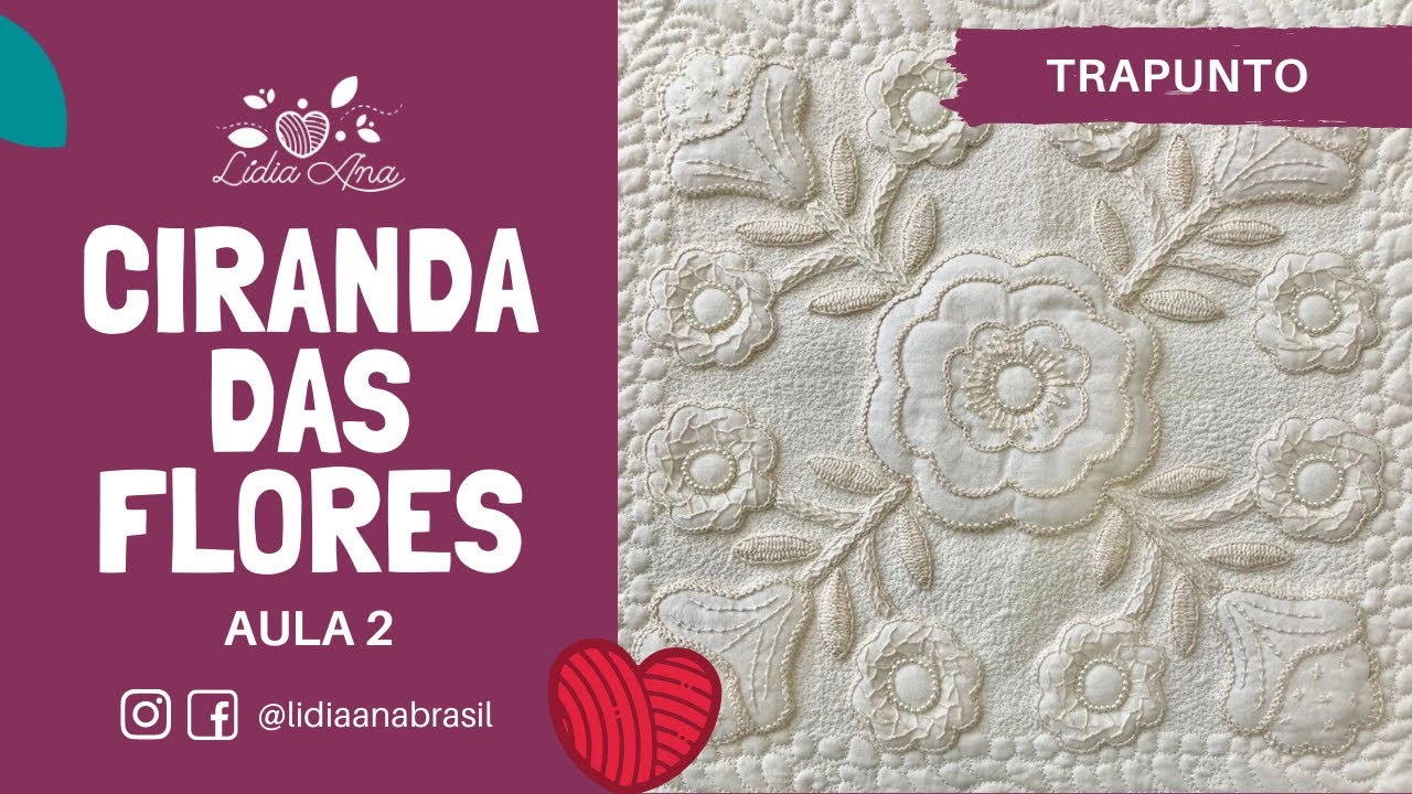 LIVE #146 Projeto Ciranda das Flores, Aula 2