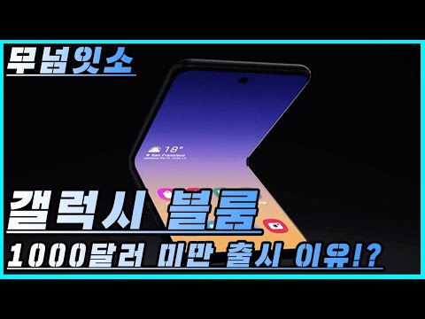 [무넘잇소] 폴드2가 <strong>1000달러</strong> 미만인 이유!