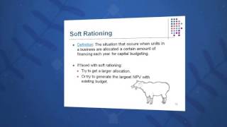 Famous Session 11: Objective 6 - Additional Considerations in Capital Budgeting (2016) Wealth