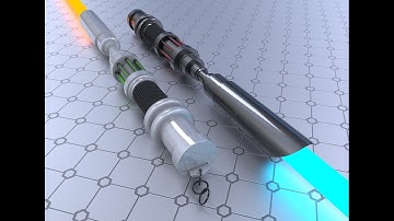 Modeling and Texturing a Lightsaber in maya and keyshot Part 1