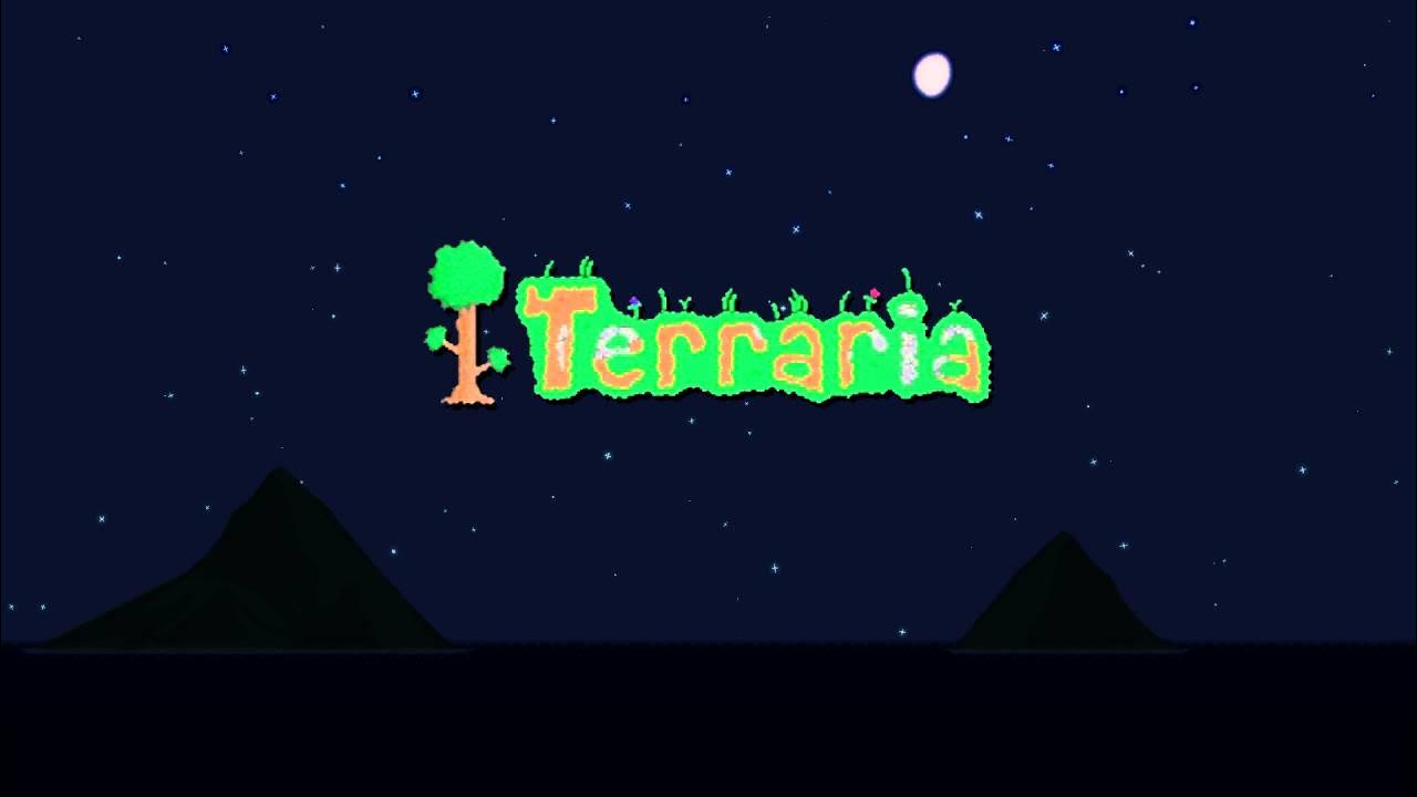 Terraria sound. Террария ночь. Terraria фон. Террария фон ночь. Ночной фон террария.