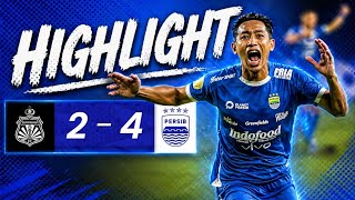 Remontada Empat Gol Balasan Bawa Persib Kembali Pimpin Klasemen  Match Highlight