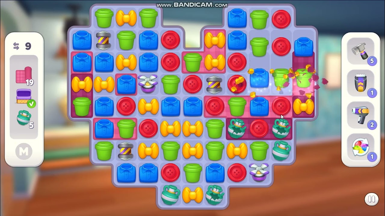 Makeover Match - Swap & Style level 211 no power-ups