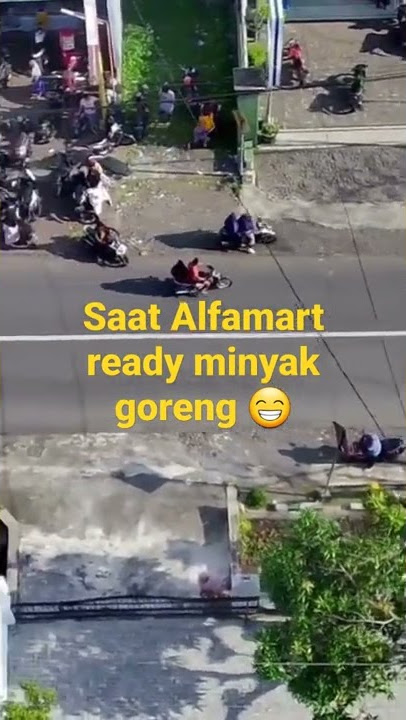 Saat Alfamart ready minyak goreng 😁